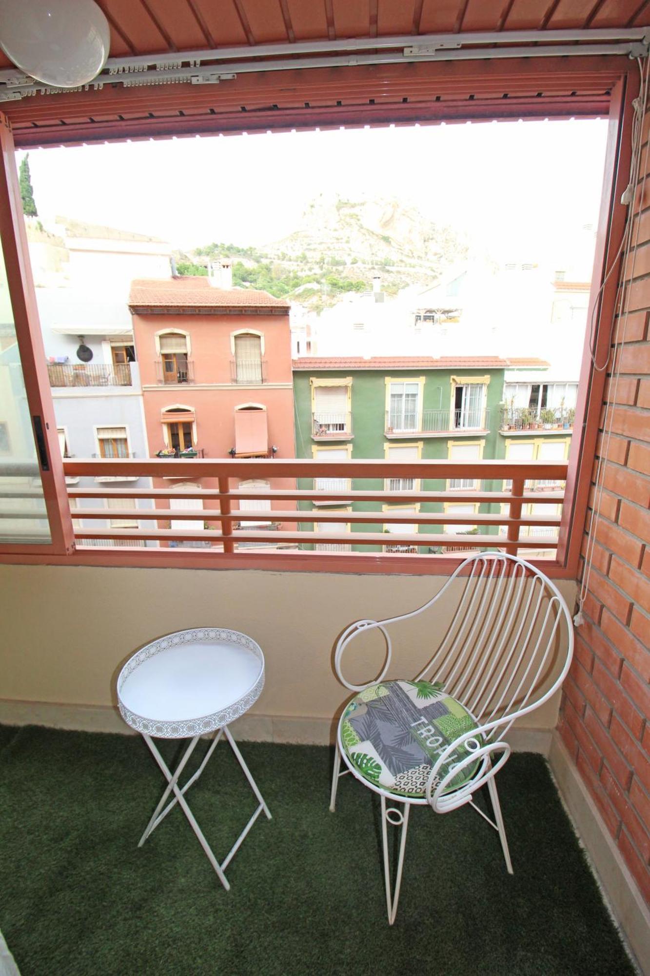 Ferienwohnung Castle Views. Terrace. Design Style. Ac. Wifi. Refurbished. Supercentric. Alicante Exterior foto