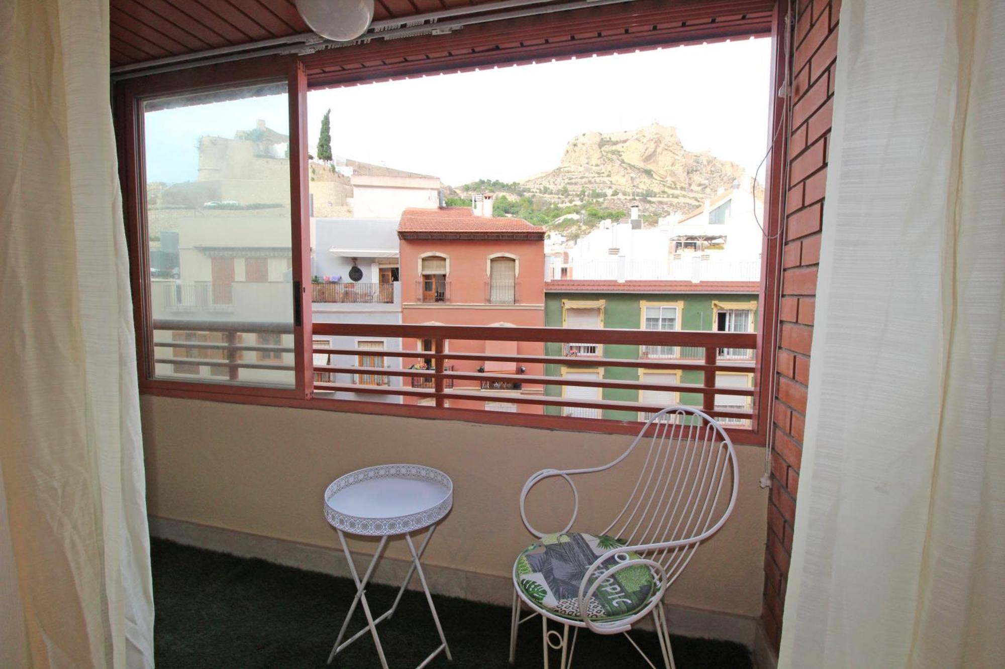 Ferienwohnung Castle Views. Terrace. Design Style. Ac. Wifi. Refurbished. Supercentric. Alicante Exterior foto